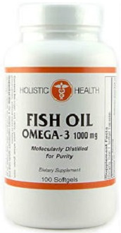 Holistic Health Fish Oil Omega-3 supplement