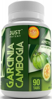 Just Potent High Grade Garcinia Cambogia Supplement for Appetite Suppression