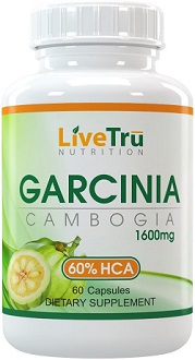 LiveTru Garcinia Cambogia Extract Supplement for Weight Loss