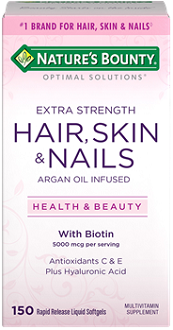Nature’s Bounty Extra Strength Hair, Skin & Nails Review
