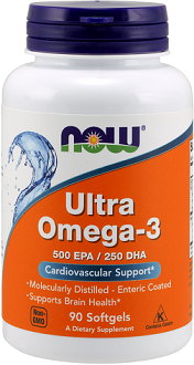 Now Ultra Omega-3 fish oil supplement