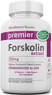 Nutra Beauty Nutrition Forskolin Extract Supplement for Weight Loss