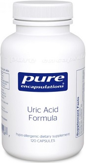 Pure Encapsulations Uric Acid Formula Supplement to Provide relief from Joint Pain Associated with Gout