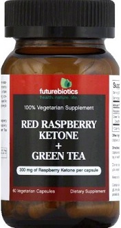 Futurebiotics Red Raspberry Ketone + Green Tea supplement for Weight Loss