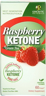 Genceutic Naturals PURE RAS Raspberry Ketone for Weight Loss