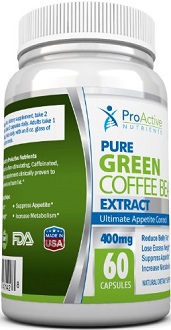 ProActive Nutrients Pure Green Coffee Bean Extract