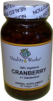 Vitality Works Cranberry Supplement