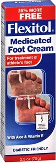 Flexitol Medicated Foot Cream for Athlete's Foot