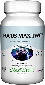 Maxi Health Focus Max Two for Brain Booster