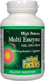 Natural Factors Multi Enzyme for IBS Relief