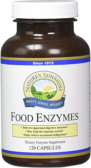 Nature's Sunshine Food Enzymes for IBS Relief
