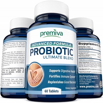 Premiva Advanced Formula Probiotic for IBS Relief