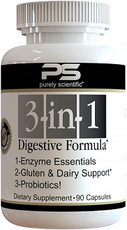 Purely Scientific 3-in-1 Digestive Formula for IBS Relief