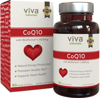 Viva Naturals CoQ10 for Health & Well-Being