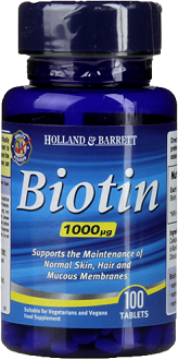 Holland & Barrett Biotin for Hair Growth