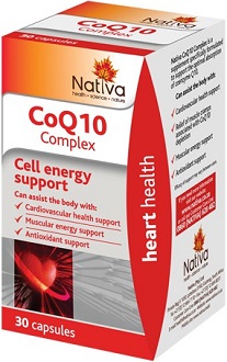 Nativa CoQ10 Complex for Health & Well-Being