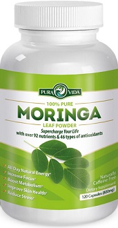 Pura Vida Moringa for Health & Well-Being