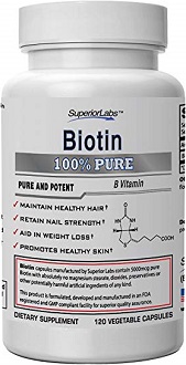 Superior Labs Biotin Pure for Hair Growth