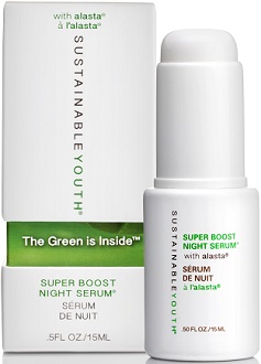 Sustainable Youth Super Boost Night Serum for Anti-Aging