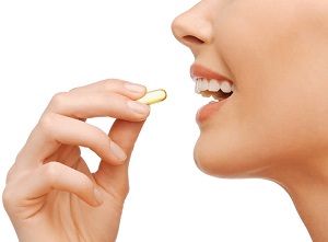 Woman With CLA Supplement