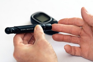 Photo of Checking Blood Sugar